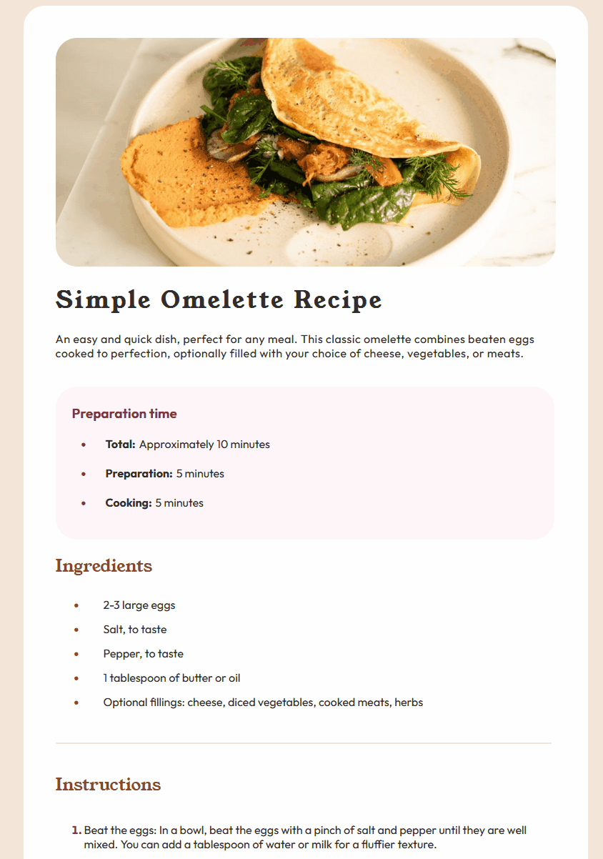 recipe